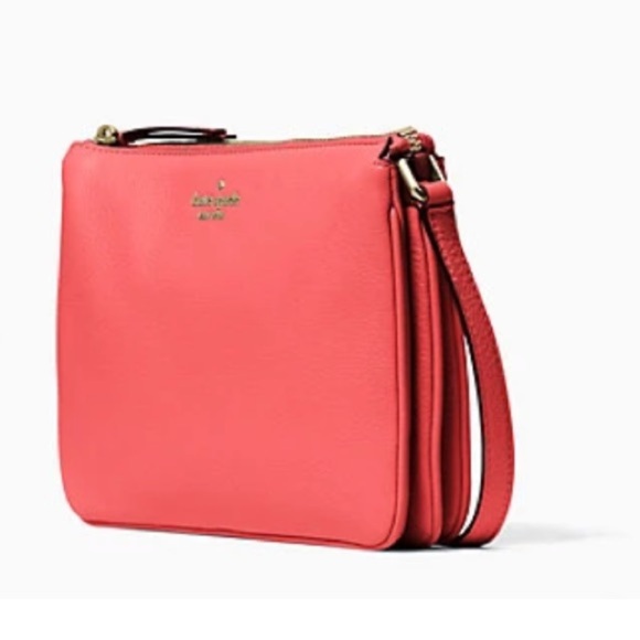 38. Kate Spade Jackson Triple Gusset Crossbody - Picture 3 of 10